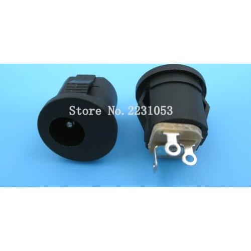 20PCS/LOT DC Socket 2.1X5.5 5.5*2.1MM DC022K card socket DC DC charging socket DC-022K