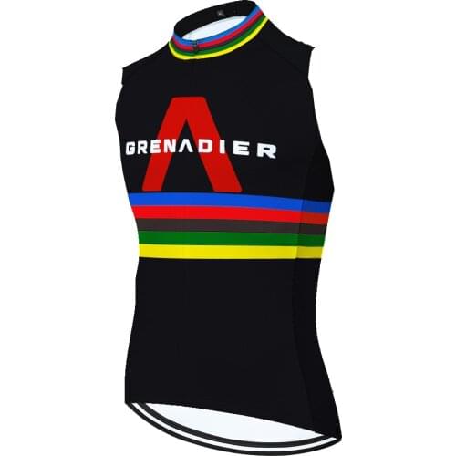 Ineos cycling jersey summer sleeveless Ropa Ciclismo for men bike jersey 01