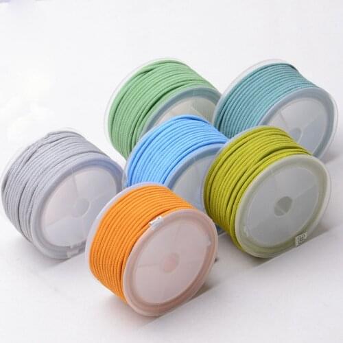 3mm 10M/roll Nylon Rope Braided String Cord Binding Rope For Necklace Bracelet Jewelry Making