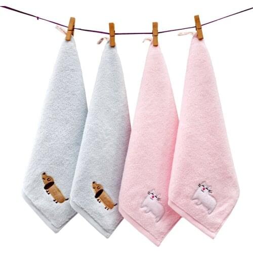 4 Pcs/Kit Cute Animal Baby Bath Face towel newborn baby Stuff kids Toallas Baby dinner cloths baby towels