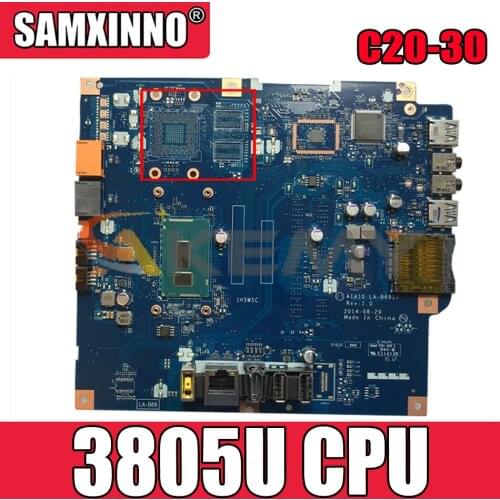 Akemy For C20-30 CPU 3805U Motherboard Apto Para Lenovo AIAI0 LA-B691P C2030 all-in-one Motherboard