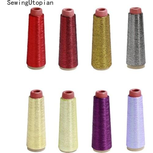 DIY Sewing Fabric Accessories for Clothes Embroidery Gold Threads for Craft Sewing Machine Accessories Thread