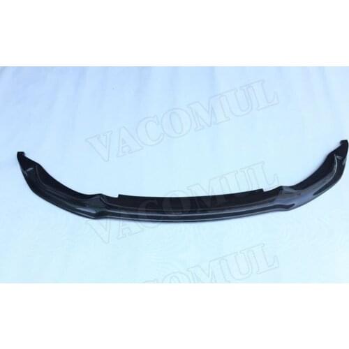 For M3 M4 Carbon Fiber Car Front Bumper Lip Spoiler Decoration Trims for BMW 3 4 Serises F80 M3 F82 F83 M4 2014-2017 V Style