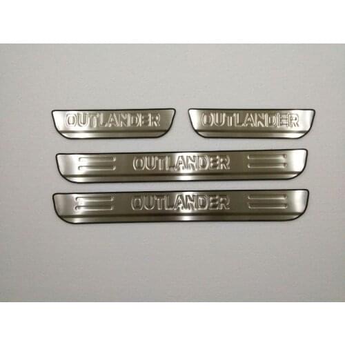 Auto parts for mitsubishi OUTLANDER 2013-2018 stainless steel Scuff Plate/Door Sill Door Sill
