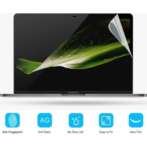 KK&LL For Apple Macbook New Air 13 inch A1932/ Pro 13 A1708 touch bar A1706 A1989 Crystal Lcd Guard Film Screen film Protector