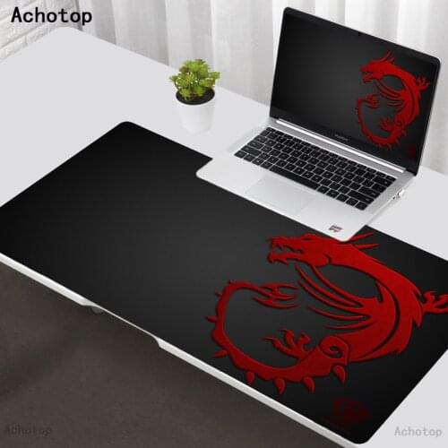 Gaming Mouse pad MSI Mouse pad oversized thickened non-slip keyboard pad XXL desk pad game mousepad tapis de souris Mosue Carpet