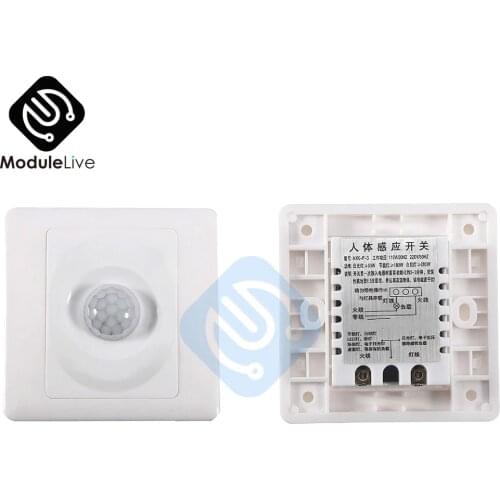 Infrared IR PIR Senser Switch Module Body Motion Sensor Auto On off Lamps Lights For Smart Home
