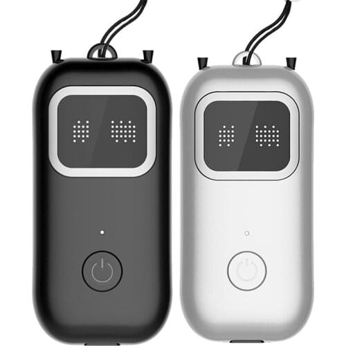 Air Purifier Mini Portable Car Home 16000W Negative Ion Two-Speed Adjustable 500MAH Silent Hanging Neck Purifier