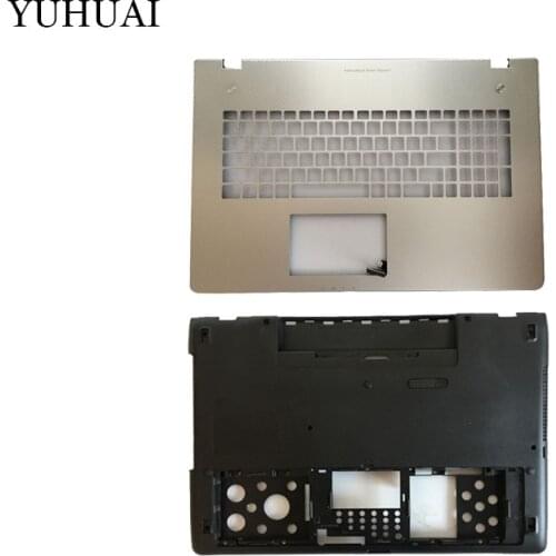 NEW Laptop Shell For ASUS N76 N76V N76S N76VM Palmrest Upper/Bottom case cover