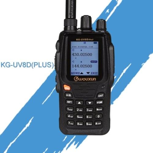 It Applies to Walkie Talkie Wouxun KG-UV8D Plus Dual Band VHF & UHF Two Way Radio Dual Display Duplex (KG-UV8D Upgrade Version)