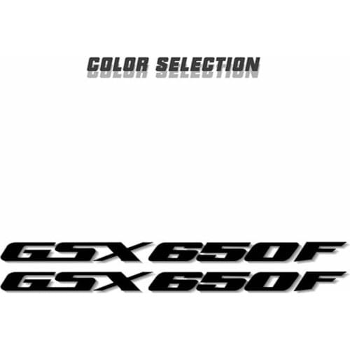 For SUZUKI GSX650F gsx 650f motorcycle tail box stickers Beak Fender Decal Shock absorber decals Decals Reflective Waterproof