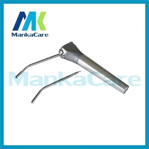 Dental Lab Dental Air Water Spray Triple Syringe 3 Way Handpiece w/ Nozzles Tips Tubes