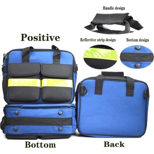 Electrician Tool Bag Shoulder Bag Multi-Function Tool Bag Storage Bag Waterproof And Wear-Resistant Oxford Cloth Bag