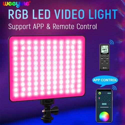 Viltrox weeylite sprite20 RGB LED Video Light, Photography Video Lighting kit with APP/Remote Control RGB Colors Light Lighting