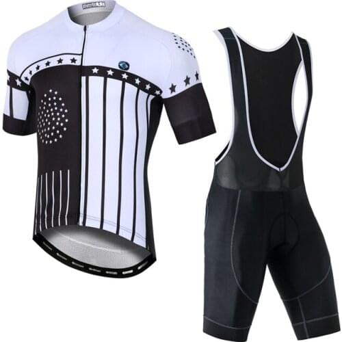 YOCENE Unique Printing Men Motorbike Clothing OEM Soft Bicycle Sports JerseyShorts Sleeve Bike Set