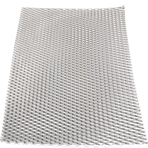 1pcs Electrode Pure Titanium Mesh Sheet Recycled Metal Titanium Mesh Sheet For Electrolysis 5x10cm