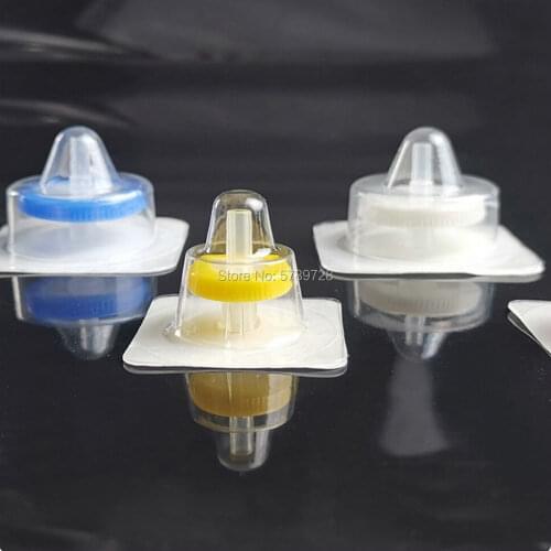 10pcs/lot Lab 13mm 25mm Pore size 0.22um/0.45um Disposable Sterile Syringe Filter with CA / nylon / PES / PVDF membrane