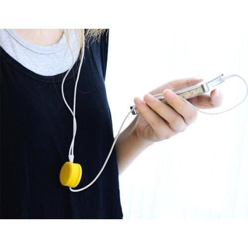 2 in 1 Phone Screen Wipe Cleaner Earphone Cable Winder High Quality Cord Organizer Management Bobbin Wrap For Earphone