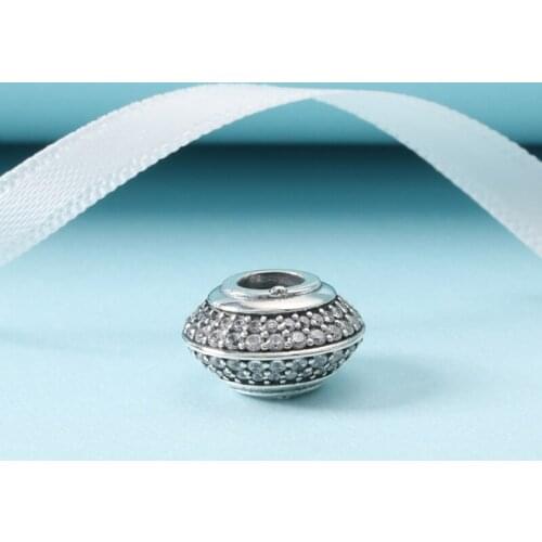 Authentic 925 Sterling Silver Bead New Dense And Shining Fashion Beads Fit Original Pandora Bracelet For Women Diy Jewelry