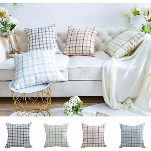 Cushion Cover Yarn Dyed Pillow Cover for Sofa Living Room Home Decor Pillowcase 45x45cm Nordic Decorative Pillows Boho Style