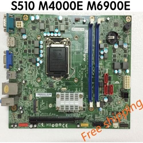 For Lenovo S510 M4000E M6900E Desktop Motherboard IH110CX Mainboard 100%tested fully work