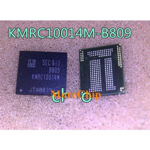 KMRC10014M-B809 EMCP64+4 eMMC+LPDDR3 64GB NAND Flash Memory IC Chip BGA221 Soldered Ball Pins