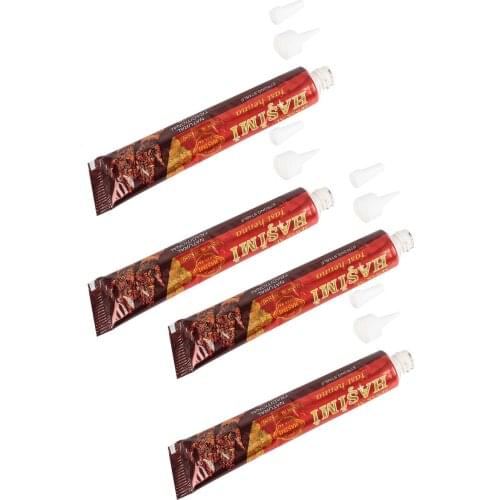 Henna Atölyesi4 Pcs Indian henna Red 50 g хна для мехенди henna bride veil welon