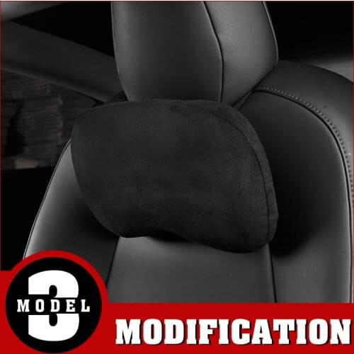 Modification Two styles Headrest neck comfort headrest for Tesla Model 3 Car Accessories
