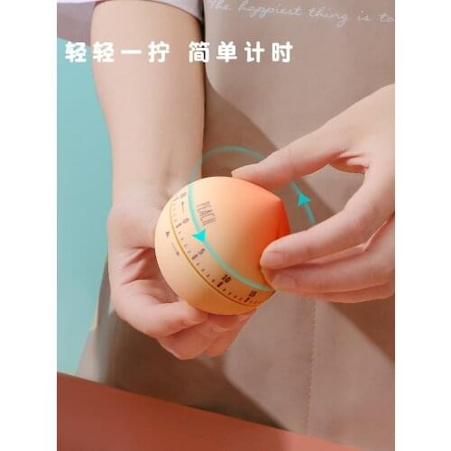 Cartoon mechanical timer reminder students do problem time manager kitchen cooking cooking timer countdown timer