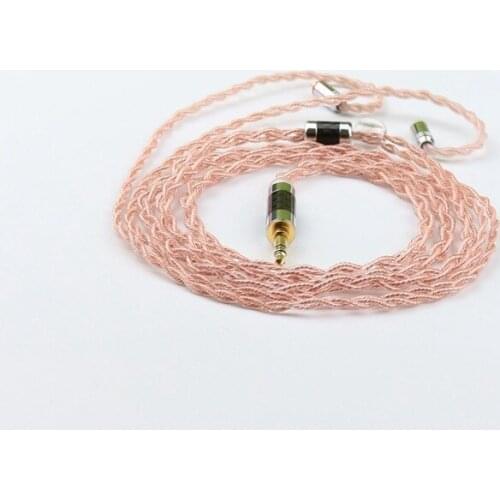 Diy earphone cable silver plated wire mmcx se535 im50 A2DC 0.78MM IE80