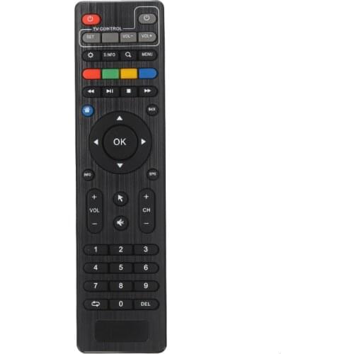 Replacement Remote Control for iTEEVEE Tvip 410/Tvip 412/Tvip 415 TvipS 300 Black TVip Remote Controller Not BT