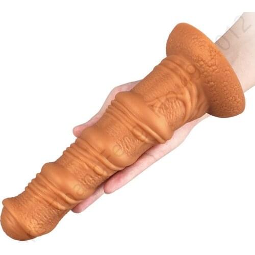 Super Huge Horse Dildo Realistic Penis Big Cock Anal Dildo Butt Plug Adult Masturbator Dick Clit Stimulate Sex Toys For Woman