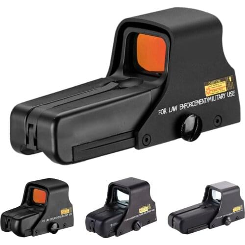 Dot Sight Waterproof Anti-vibration Green Red Sight Tactical Red Dot Sight 3X Magnifier Holographic Scope Hunting Reflex Sights