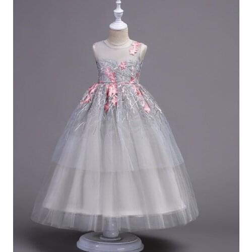 Formal Ball Gown Clothing Elegant Dresses for Girls Princess Birthday Party Children Dress Kids Clothes Christmas Clothing
