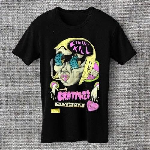 Bikini Kill Bratmobile Olympia Riot Grrrl The Julie Ruin T-Shirt 2019 Funny Tees