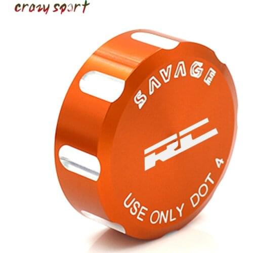 Rear Brake Master Cylinder Fluid Reservoir Cover For KTM RC 125/200/250/390 RC125 RC200 RC250 RC390 Motorcycle Accessories