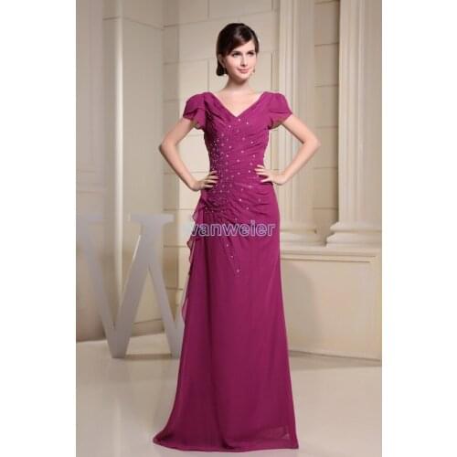 Free shipping 2016 wine red mother of the bride handmade floor length celebrity plus size long gowns Mother of the Bride Dresses