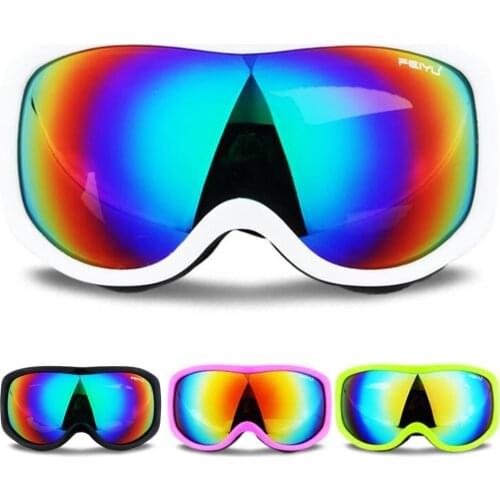 Winter Skiing Glasses Anti-fog Windproof Ski Goggles Uv Protection Skating Cycling Climbing Sunglasses Dustproof Eyewear