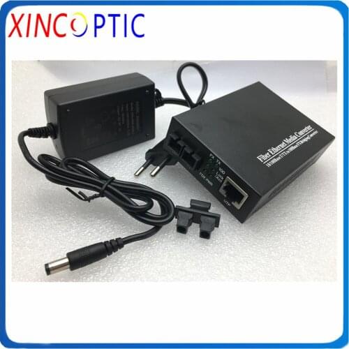 1000M Dual Fiber Media Convertor,2KM 10/100/1000M Multimode Gigabit Fiber Media Converter 1310nm SCUPC Gigabit Media Converter
