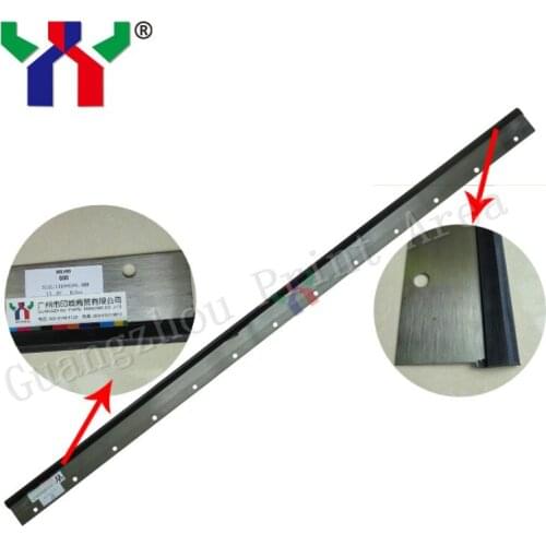 5 pcs High Quality Wash Up Blade for Roland 800 Offset Printing Machine,1510*65*0.5,14 holes