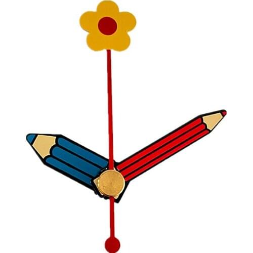 Best Sale 50Sets Metal Clock Hands Flower Pencil Hands for Clock Movement Mechanism