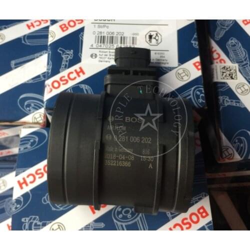 Diesel fuel engine air flow sensor MAF 0281006202 for bossch JAC