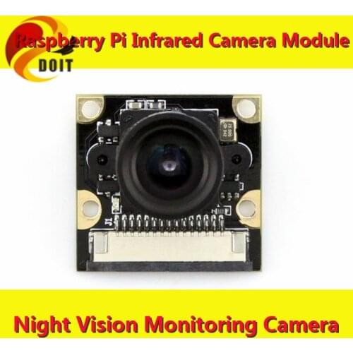 DOIT Raspberry Pie Camera Monitoring Micro Infrared Night Vision Webcam Module Pi Rpi Pcduino Beaglebone Black Bb Robot