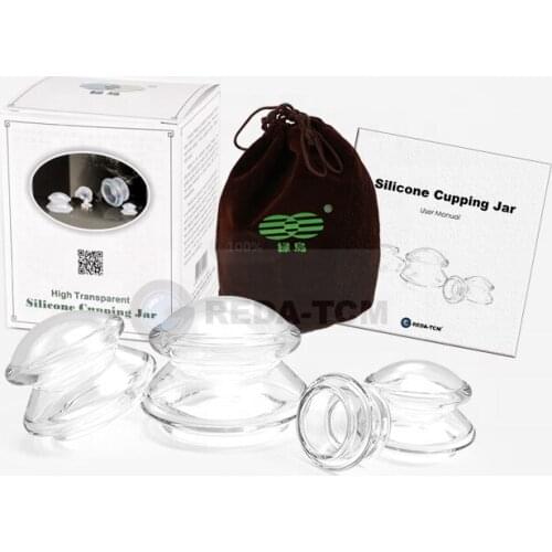 Chinese traditional cupping hijama cups Silicone Vacuum Cupping Cups