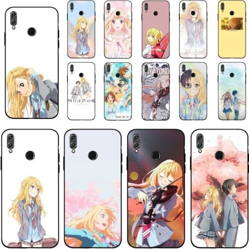 MaiYaCa Japan Anime Your Lie in April Phone Case for Huawei Honor 10 i 8X C 5A 20 9 10 30 lite pro Voew 10 20 V30