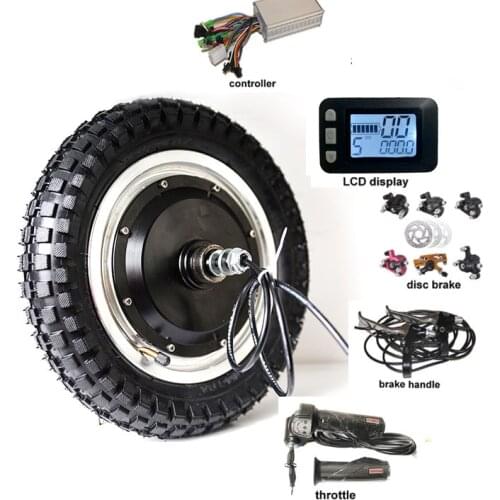 12 inch 24V 250W hub motor wheel with full kit