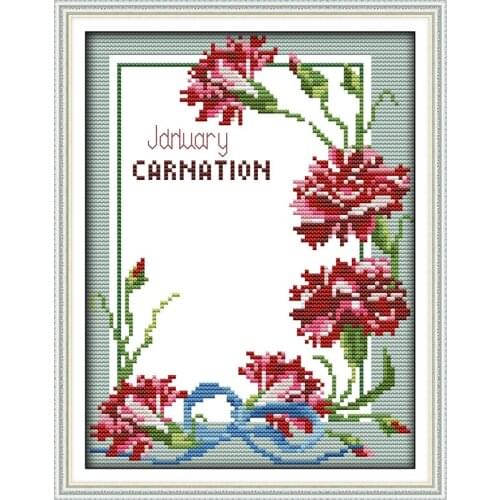 Photo frame (5) cross stitch kit people 18ct 14ct 11ct count print canvas stitches embroidery DIY handmade needlework plus