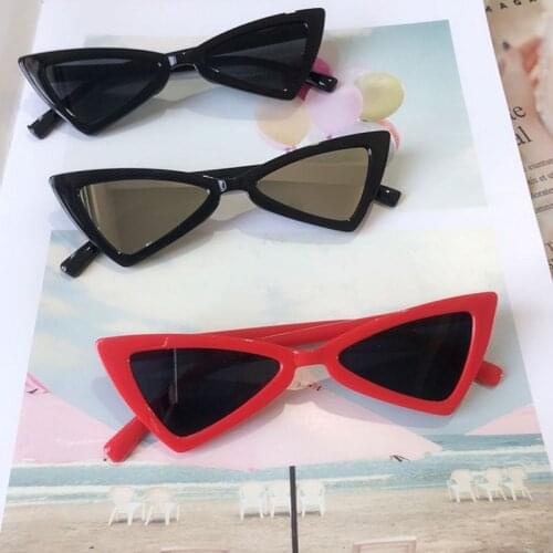 2021New Children Sunglasses Cute Triangle Retro Sunglasses UV400 Plastic Sport Sun Glasses For Baby Girls Boys Glasses Oculos