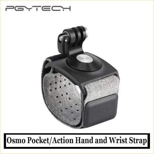 Original PGYTECH Osmo Pocket/Osmo Action Hand and Wrist Strap Secure and fix Osmo Pocket or Osmo Action to the back of your hand