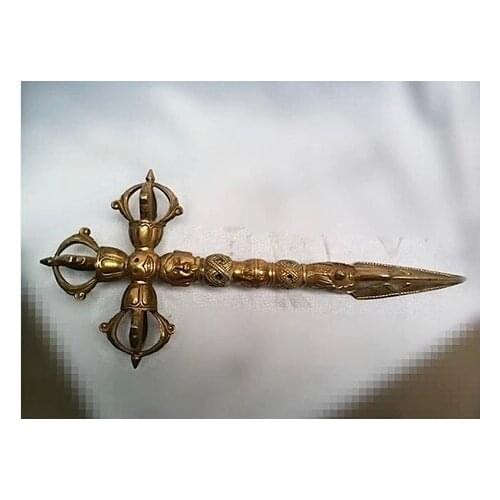 The opening of Esoteric Buddhism karma Vajra brass instruments